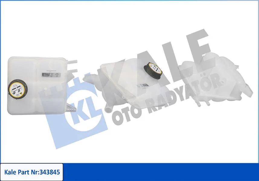 Radyatör Yedek Su Deposu Ford Focus - Cmax 2004 1.6 Benzinli Kapaklı Kapaklı