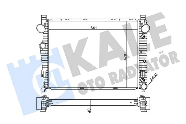 Motor Su Radyatoru Mercedes S - CLASS W220 1998-2005