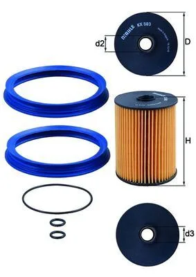 Yakit Filtresi Mini N12 N14 N16 N18 R56 R57 R58 R59