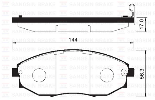 Ön Fren Balata Chevrolet Epica 2.0L 2.5L 2006