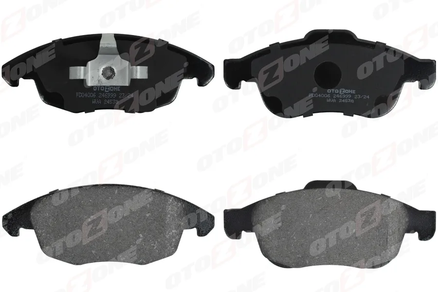 Ön Fren Balatası Peugeot PARTNER 2008-2011 P5008 2009-2017 Citroen BERLINGO 2008 C4 Picasso 2006-2015 DS4 2011-2018 D S5 2015-2018 283MM