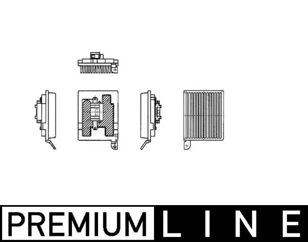 Klima Fan Regulatoru Mercedes VITO W639 2003