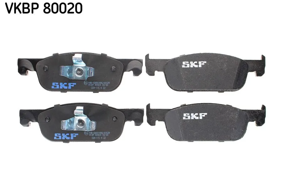 Ön Fren Balatası Renault Clio 4 2012 Symbol 3 2013 Dacia Sandero 2 2013 Logan MCV 2 2014 Logan 2 2013 0.9TCE 1.0SCE 1.2 1.2TCE 1.5DCİ 1.6