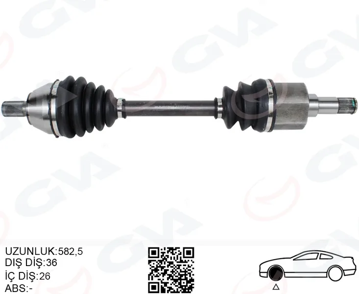 Ön Aks Komple Sol Ford Focus 2 2004-2011 2.0 Tdci C - Max 2004-2011 2.0 Tdci Volvo S40 2 2004-2012 1.6D-2.0 D C30 2004-2012 1.6D-2.0 D V50 2004-2012 1.6D-2.0 D -1.8-2.0 C70 2 2008-2012 2.0 D