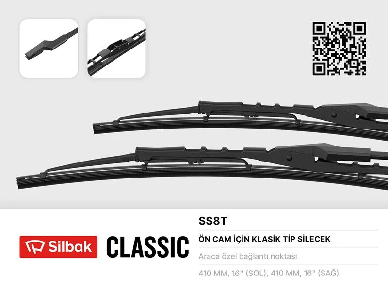 Silecek Süpürgesi 430MM R9-R11 Yeni Model (2 Adet)