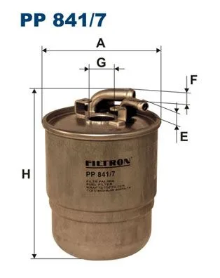 Yakit Filtresi Mercedes OM642 W204 C219 W164 W463 W639 B906