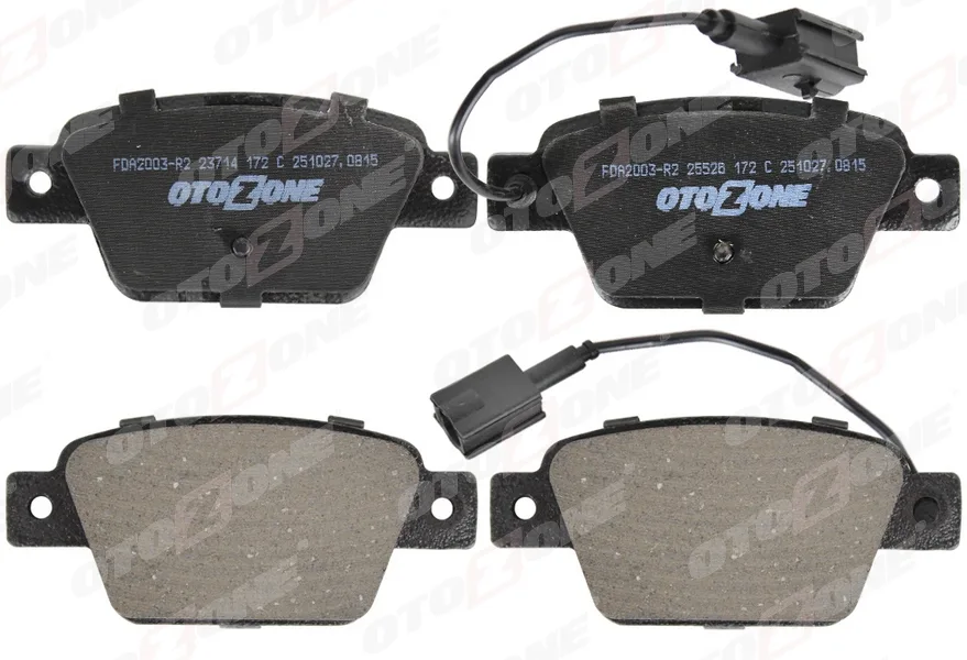 Arka Fren Balatası Fiat Stilo 2002 Linea 2007 Bravo 2 2007-2014 Alfa Romeo Mito 2008 Multipla 1999