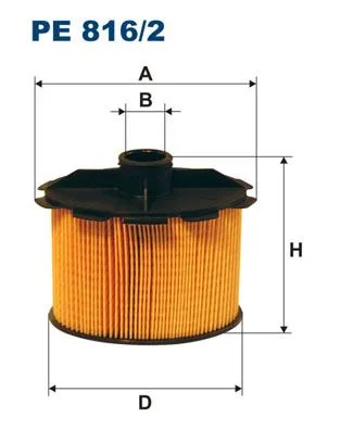 Yakıt Filtresi PARTNER - P206-P306 BERLINGO - Jumpy - Xsara - SCUDO - COROLLA 2000-2002 1.9D 1998 DW8
