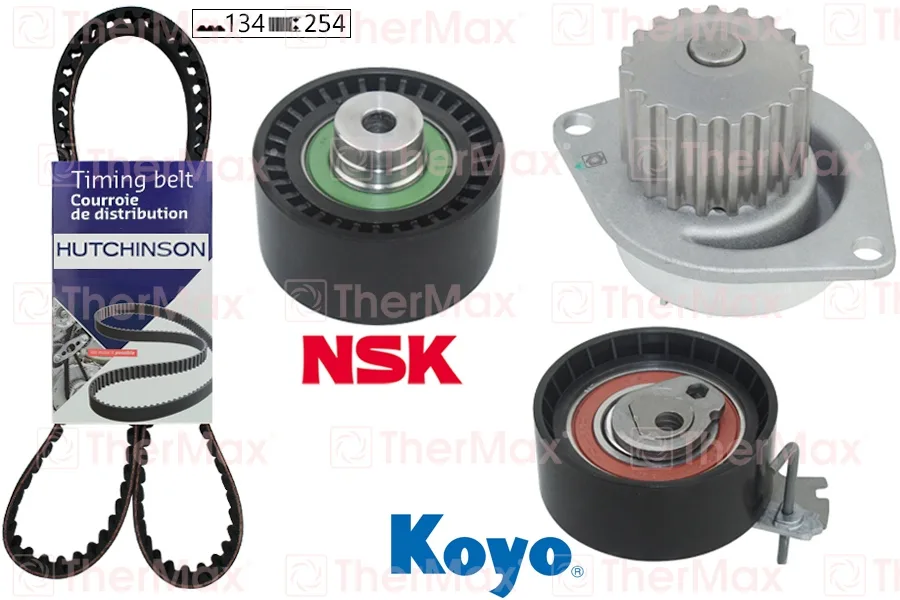 Devirdaimli Eksantrik Gergi Kiti P206-207-307-308-PARTNER - C2-C3-C4-XSARA - BERLINGO 1.6-1.6 16V TU5JP4 DFM Succe 1.6 16V 2009-2013 TU5JP4