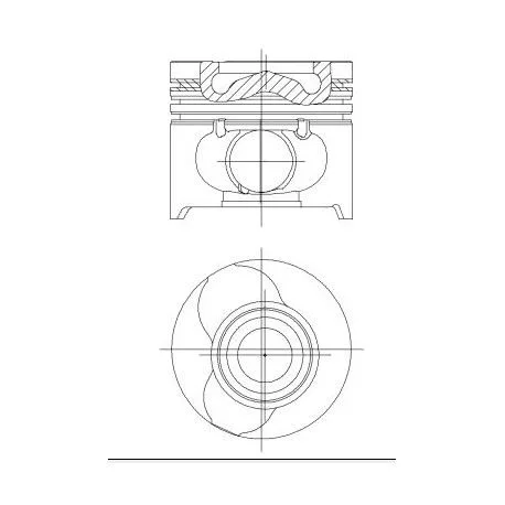 Motor Piston Segman 1.00 76.00 26PİM Clio 2 - 3 Kangoo - Megane 2 - 3 Symbol 2 - 3 - Sandero - L Ogan - Juke 1.5DCİ K9K (4 Adet)
