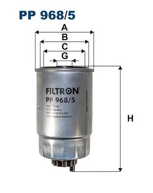 Yakit Filtresi Fiat Freemont 2011-2015 Dodge Caliber 2010 Jeep Compass 2011 Patriot 2011-2017 2.0 JTD 2.2 JTD 2.8 JTD