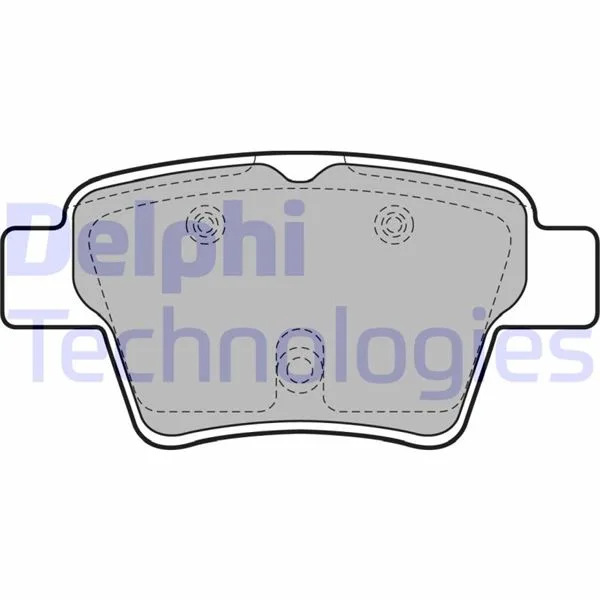Arka Fren Balatası Peugeot P307 2000 P307 Station wagon 2002 P307 CC 2003 P207 2006 Citroen C4 2004-2008 Küçük Tip