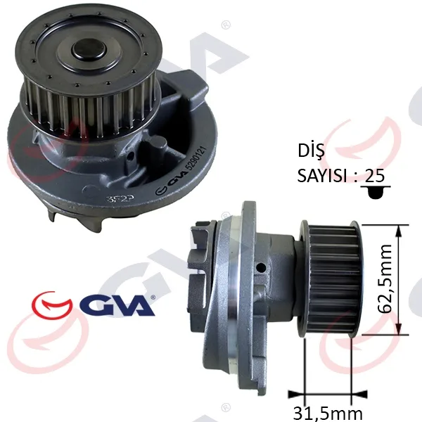 Devirdaim ASTRA F - G - Vectra A - B - Omega B - KADETT E - Calibra A 1.8İ 16V-1.7D-2.0İ 16V 1334041
