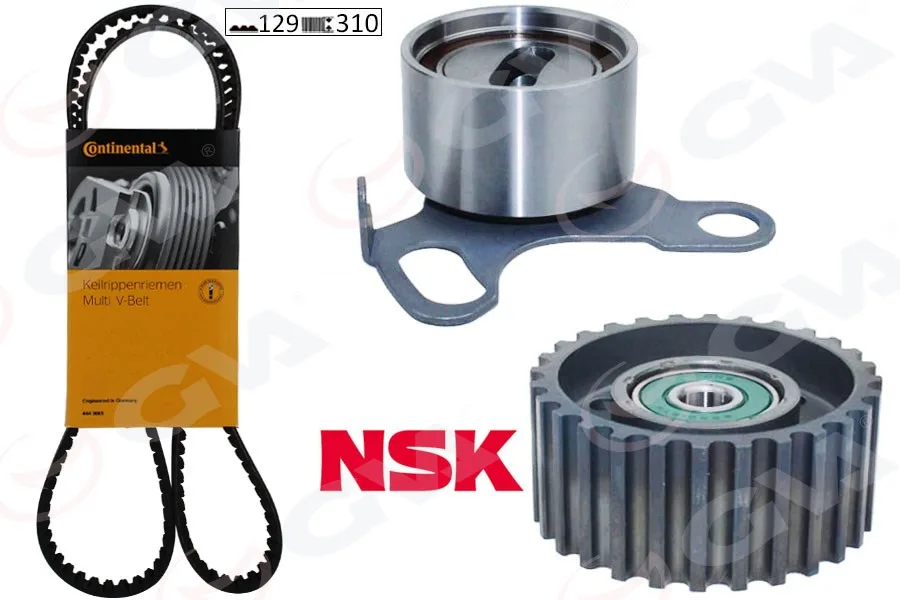 Triger Kayış Seti Eksantrik Seti Toyota HILUX 2.4L 2L 2L - T LN85 LN145 LN105 1990-2004 HIACE 2.4L 2L LH112 LH114 1989 1 Kayış 1 Rulman 1 Dişli 129X310