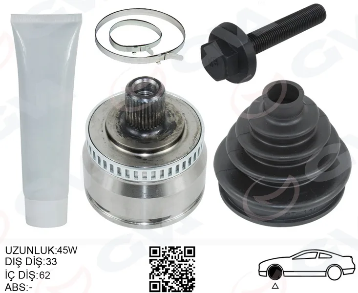 Diş Aks Kafası VW Passat 1997-2005 Audi A4 1995-2001