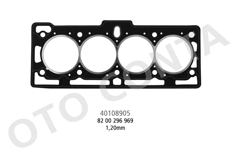 Silindir Kapak Contası Dacia Logan 2004 Sandero 2008 Solenza 2003 Kangoo 2 2008 DOKKER 2012 1.4 K7J E7J 1.6 K7M Saçlı Klingrit