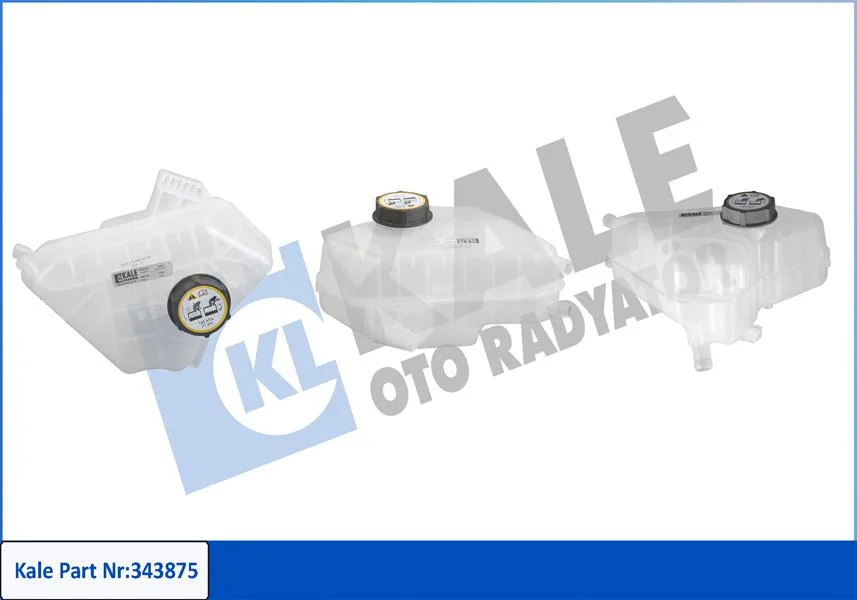 Radyatör Yedek Su Deposu Ford Fiesta 2008 1.4 Tdci Kapaklı