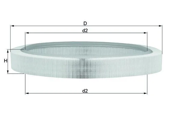 Hava Filtresi Mercedes M102 W201 W124 S124 C124