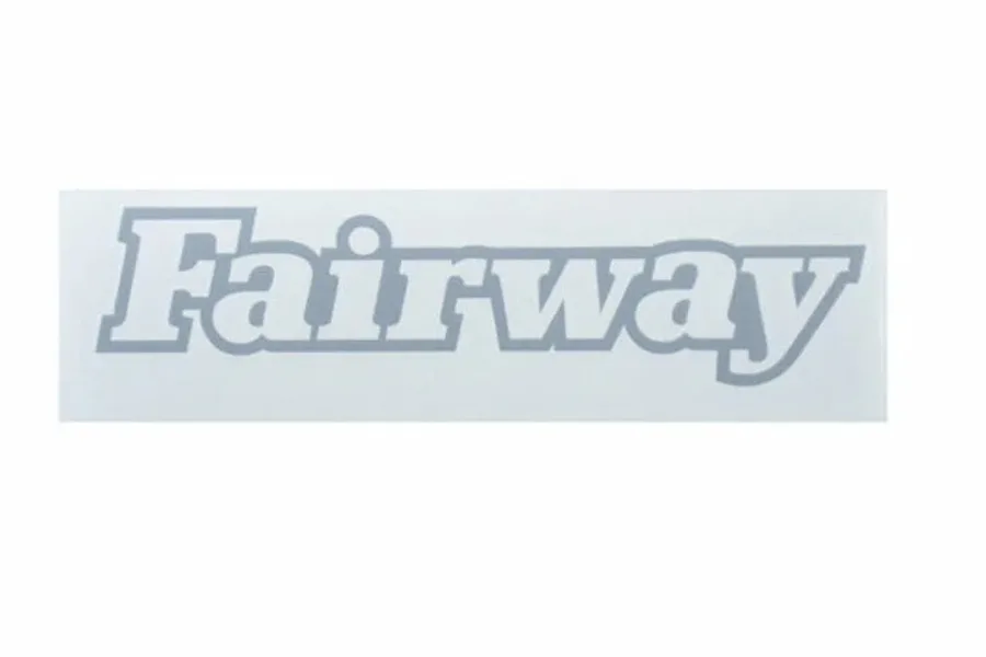 Yazı Açık Gri Yapışma Faırway R9 (10 Adet)