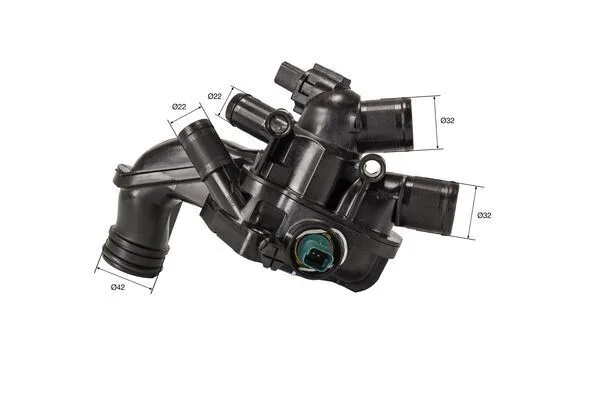 Termostat 107C Komple P308-P207-C3 Picasso 1.4 16V EP3 - P207-P308-PARTNER Tepe - BERLINGO 3 - P3008 - C3 3 - C4 Picasso - DS3-C3 Picasso 1.6 EP6-EP6C