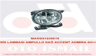 Sis Lambasi Ampullü Sağ ACCENT Admıra 2003