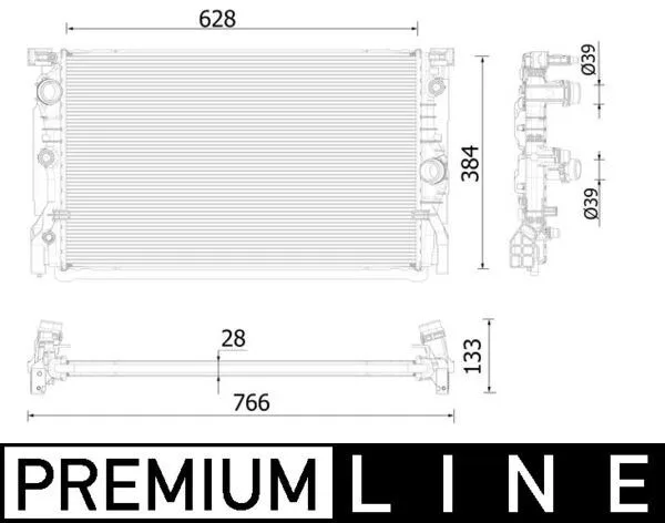 Motor Su Radyatoru BMW B57 G11 G12 G15 G16 F92 F93