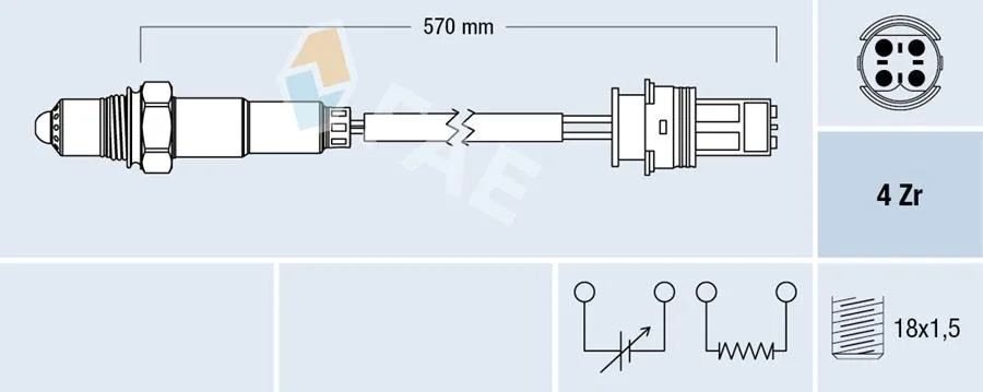 Oksijen Sensoru Kat. Oncesı BMW E36 E34 E31
