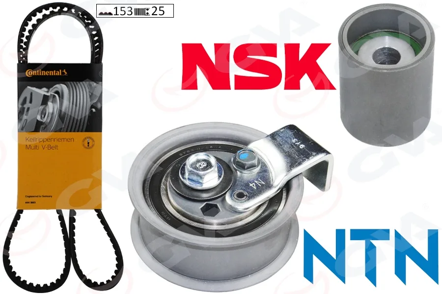 Triger Seti 153X25 Passat 1996-2000 A4 1995-2000 A6 1995-2005 1.8-1.8T Ajl - Aeb - Afy K015492XS Kütüksüz