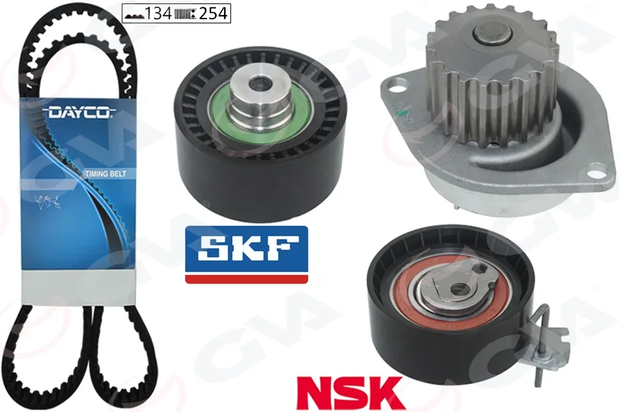 Devirdaimli Eksantrik Gergi Kiti P206-207-307-308-PARTNER - C2-C3-C4-XSARA - BERLINGO 1.6 16V TU5JP4 DFM Succe 1.6 16V 2009-2013 TU5JP4