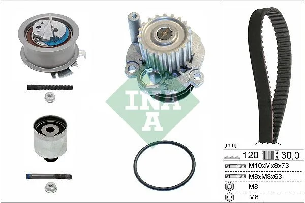 Devirdaimli Triger Seti T5-CADDY3-JETTA - GOLF5-1.4-1.9TDI Avb - Avf - Awx - Axb - BJB - BLS - BKC - Amf - BNV - Amf - BNM