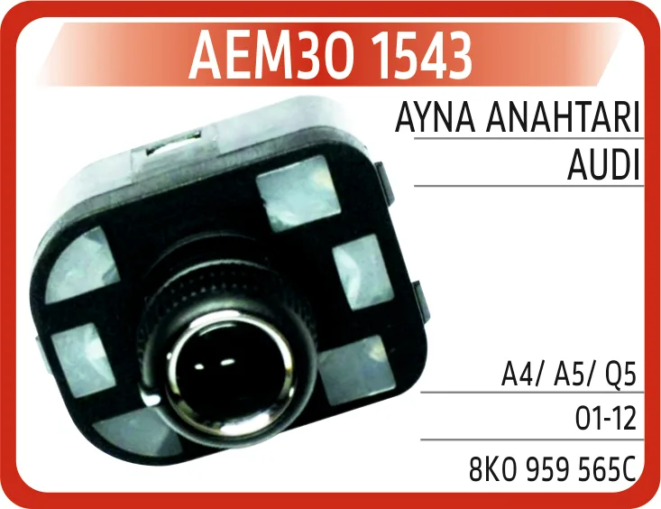 Ayna Anahtari Audi A4/ A5/ Q5 2001-2012