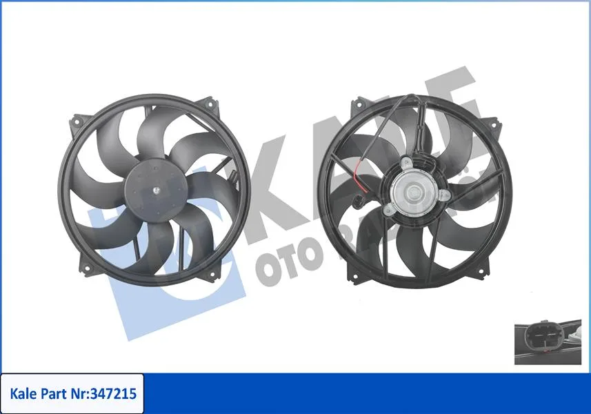 Fan Motoru PARTNER - BERLINGO - Jumpy - P307-P308-P3008-P5008-RZC - C4 1 - 2 - DS4-DS5 1.6 16V HDI - THP 2.0 HDI