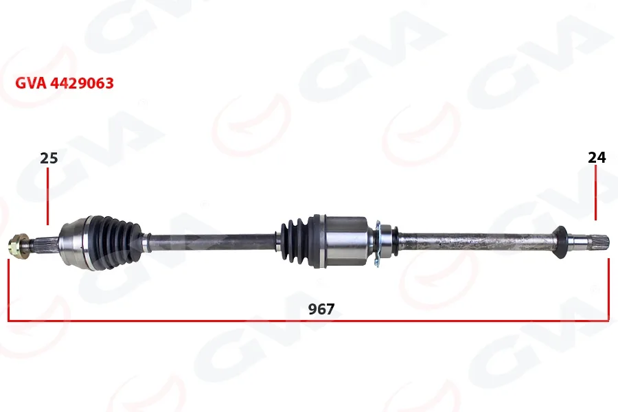 Komple Aks Sağ Milli DOBLO 1.3 Multijet 2010 967MM