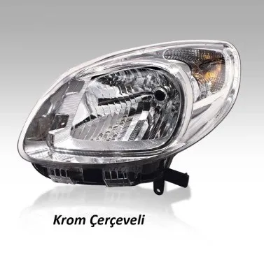 Far Sol Manuel Renault Kangoo 2012 Krom Çerceveli
