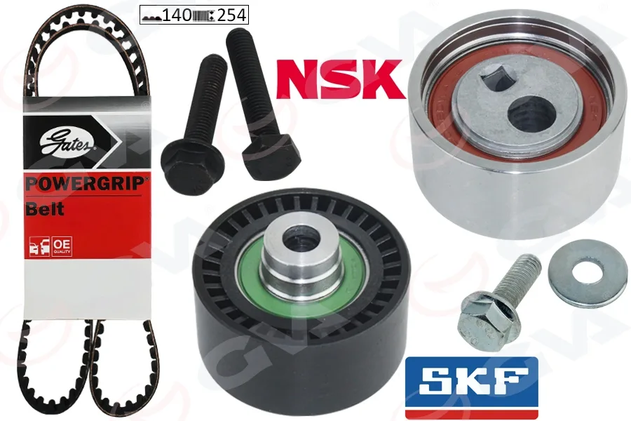 Triger Seti 140X254 Peugeot P206-306-PARTNER - EXPERT - BERLINGO - Jumpy - SCUDO - COROLLA 1.9D 1998 DW8 T