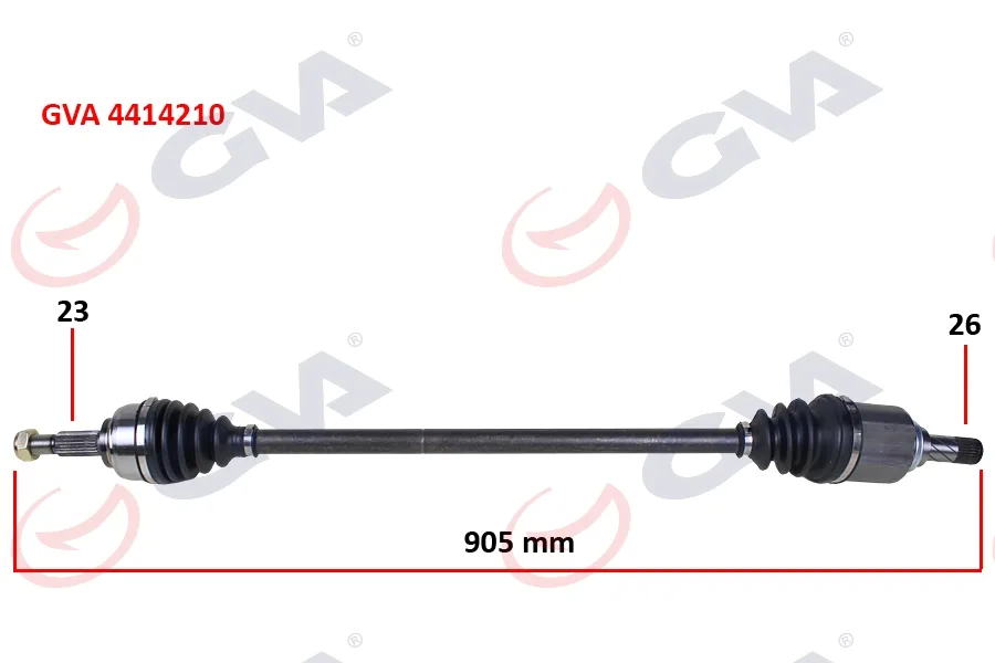 Aks Mili Komple Sağ Symbol - Thalia / Logan 2 1.5 DCI 2012 ABS Li