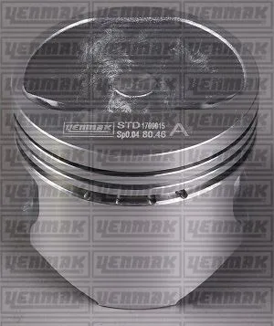 Motor Piston Segman STD 80.50 Çap Palio - Siena - UNO 1989 1.4 8 V (4 Adet)