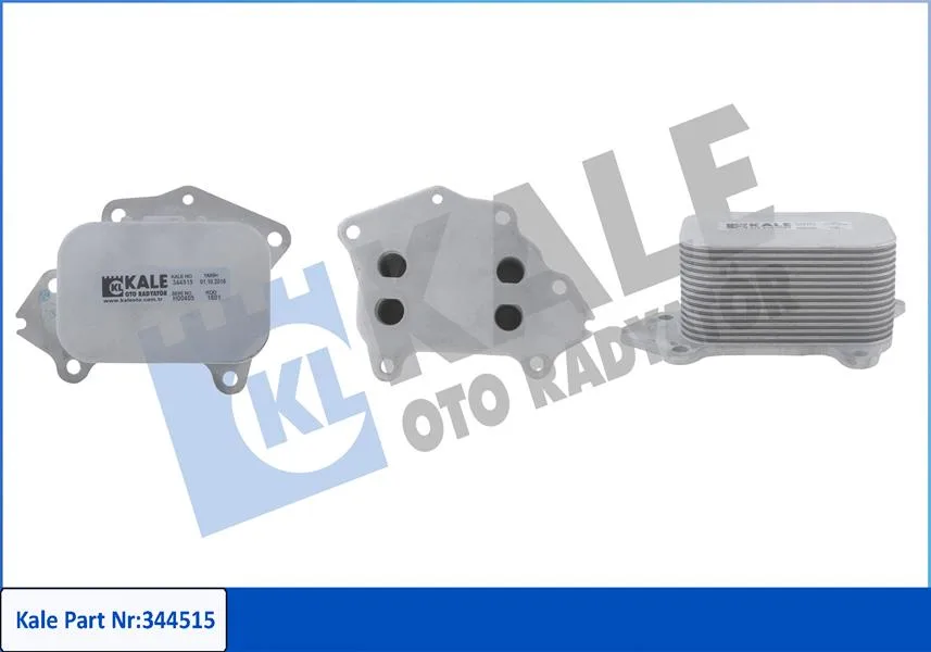 Yağ Soğutucu Petek Ford - Peugeot - Citroen Focus - Courier - Fiesta-206 208 301 308 307 2008 3008 PARTNER C 3 C4 BERLINGO 2002 1.5-1.6 Tdci