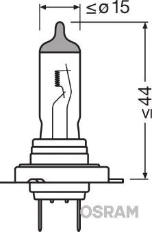 Ampul 12V H7 55W Klasik Seri (10 Adet)