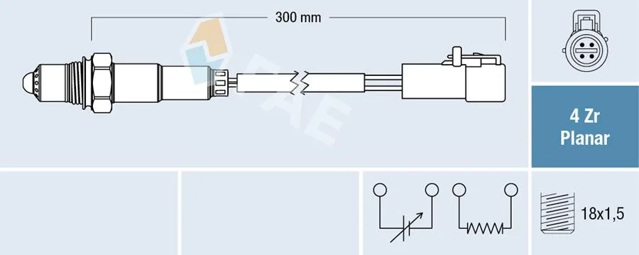 Oksijen Sensoru Focus Cmax 2004 Focus 2 2005 Volvo C30 07 12 S40 2004 S80 1 2003-2006 XC90 1 275 2.5 T