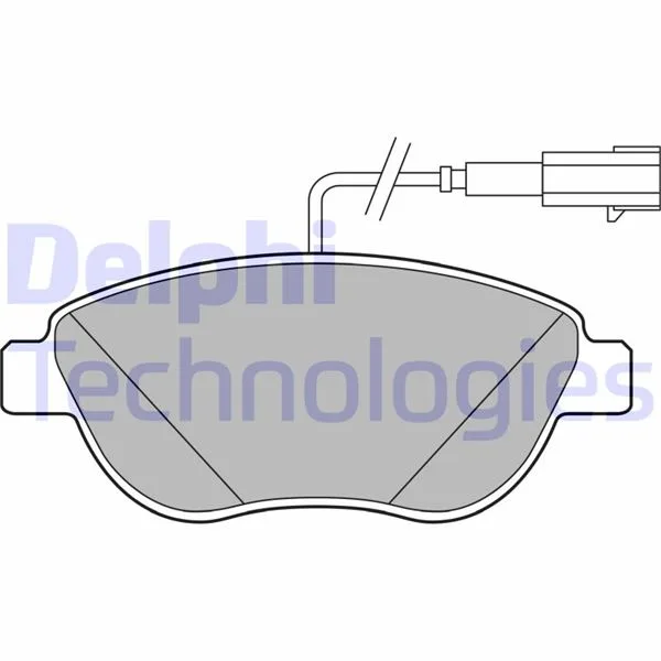 Ön Fren Balatası Opel COMBO D 2012 Punto EVO 1.3-1.4-1.6D MTJ 2009 500-500C 1.3DMJ 2010 Grande Punto 1.6DMTJ 2009