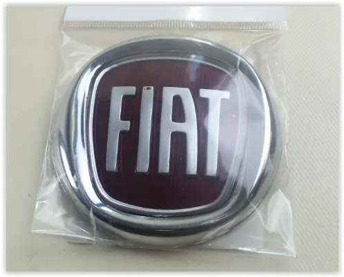 Bagaj Arması Fiat Albea 2008 Ç.T.Y.B. Köşeli - Bordo 75MM.