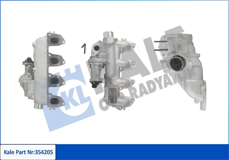 Emme Manifoldu EGR Li Ford Connect 2007 1.8 Tdci 1990 SONRASI110 PS Vakumsuz Tip