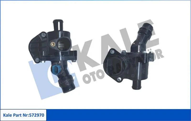 Komple Termostat - Plastik Gövdeli 105 C Audi A4-SEAT Exeo
