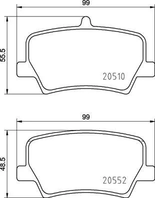 Arka Balata Volvo XC40 D3 D4 T3 T4 T5 2018