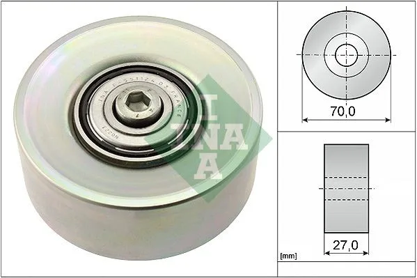 Kayıs Gergi Rulmani BMW M47 M57 E46 E60 E61 E63 E64 E65 E66 E83 E53