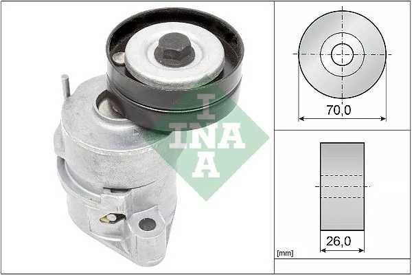 Alternatör Gergi Rulmani Kütüklü ASTRA F - COMBO - Corsa - Vectra A 1.4-1.6-1.4SI-1.4I 16V 70X26X17