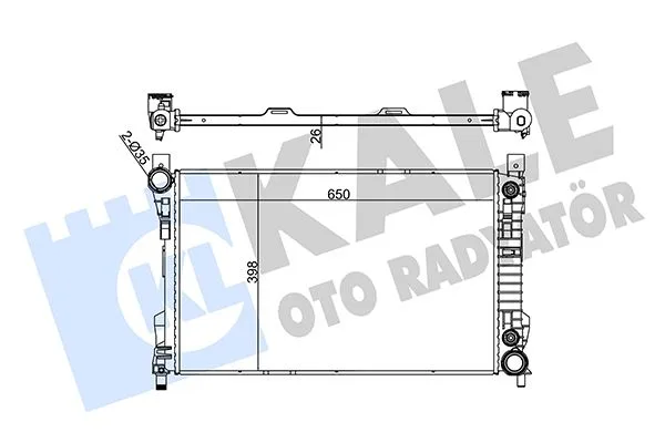 Motor Su Radyatoru Mercedes W203 CL203 S203 C209 A209 R171