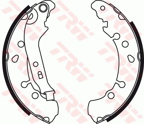 Arka Kampana Pabuç Balata Toyota Yaris 1.0L 1KR - FE KSP90 KSP130 2006-2020 1.3L 2SZFE SCP90 Vvti 2006-2011 1.33L 1NR - FE NSP90 NSP130 2006-2017 1.4L 1NDTV NLP90 NLP130 2006-2018