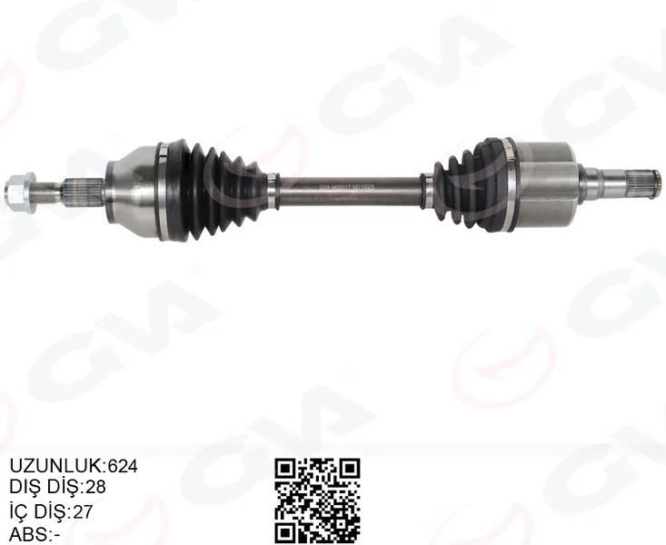 Ön Aks Komple Sol Focus 3 2014-2017 1.5 Tdci Dizel Powerswıft
